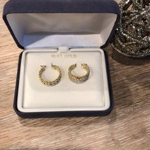 10KT Gold Hoop Earrings